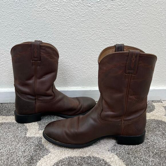 Ariat Heritage Roper Western Boots 12 EE Men Distressed Brown 10002284 Wide main image 8